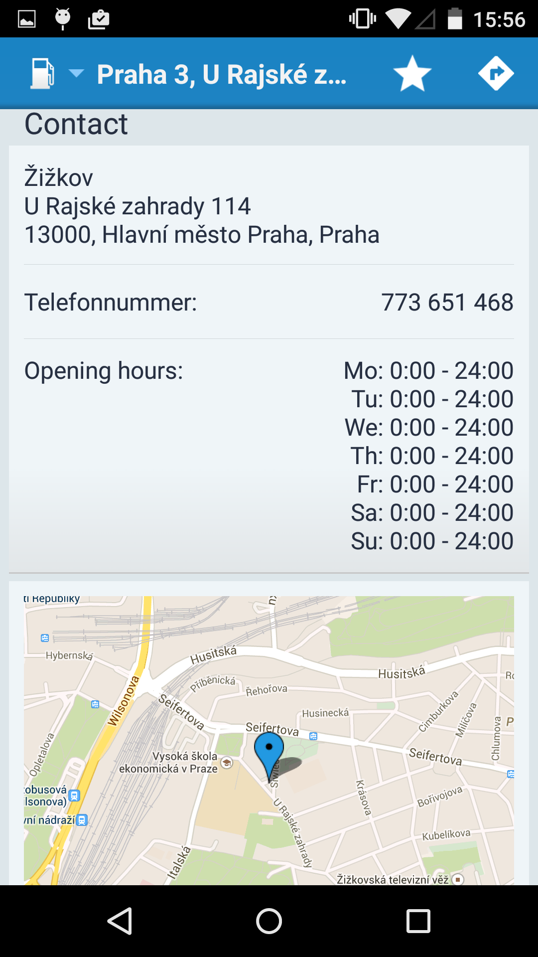 Mobile application EuroOil | eMan