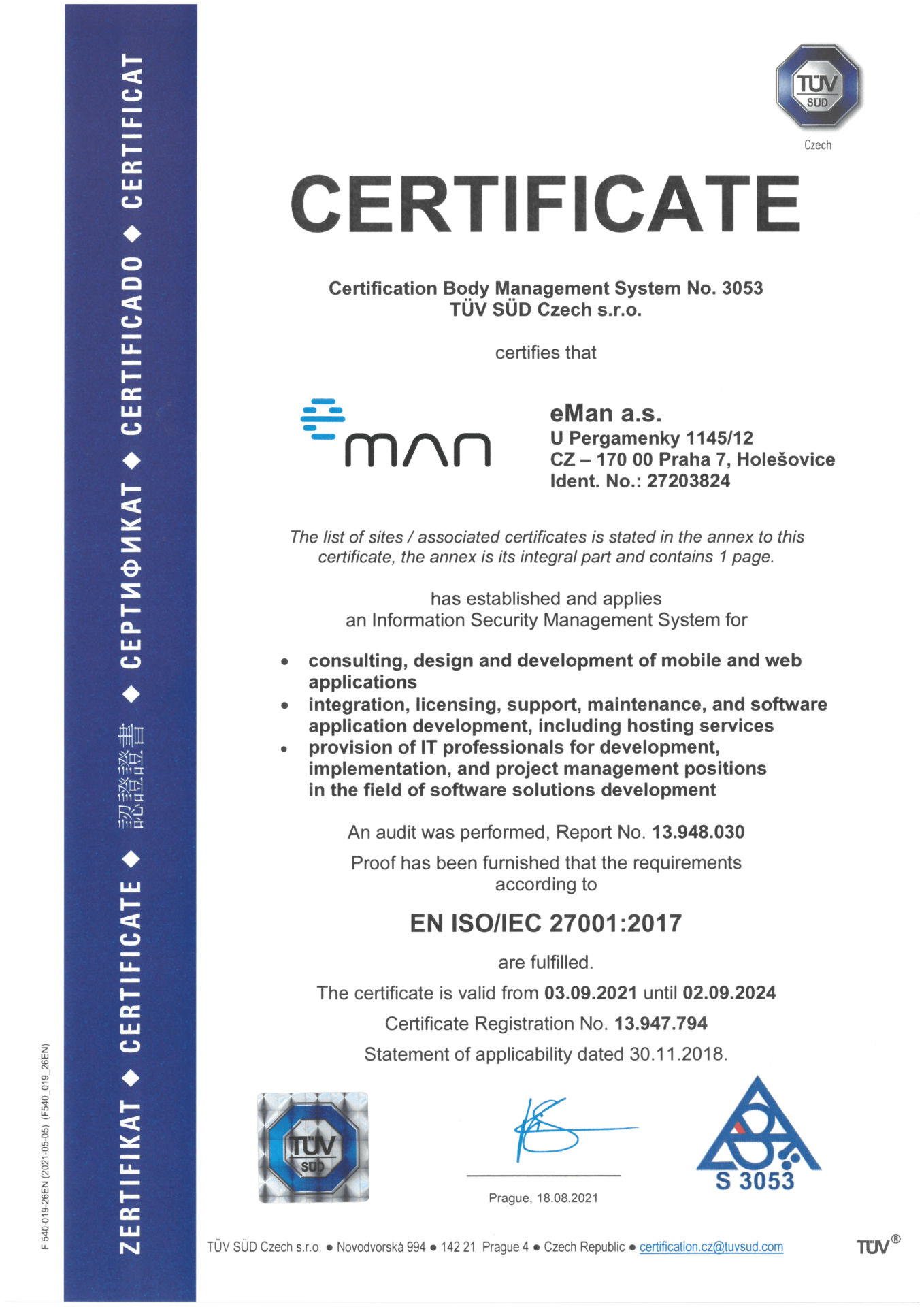 ISO/IEC 27001